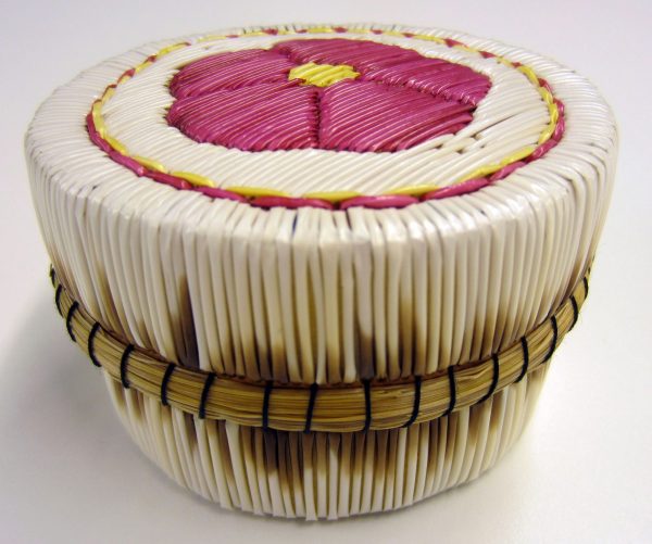 Quillwork Box with Lid 20th century