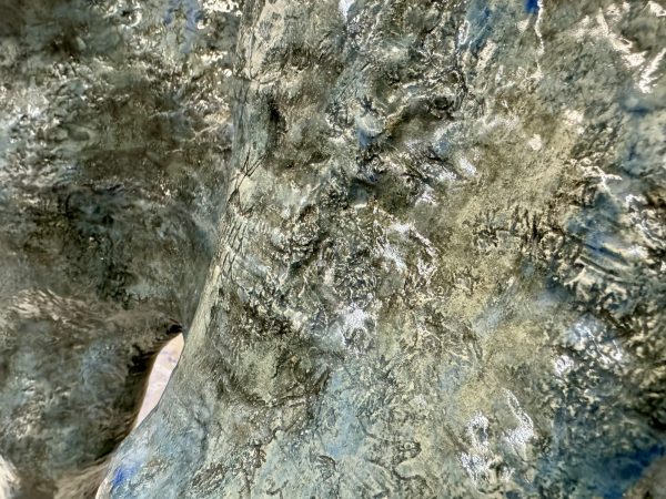 a glazed art pieces made of Black Walnut